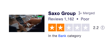 Saxo Bank recensioni opinioni Feedback
