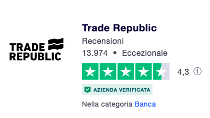 recensioni trade Republic trustpilot