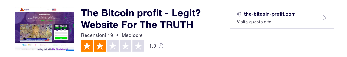 bitcoin profit trustpilot