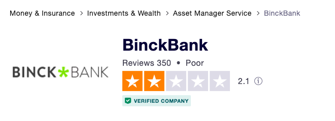 binckbank recensioni