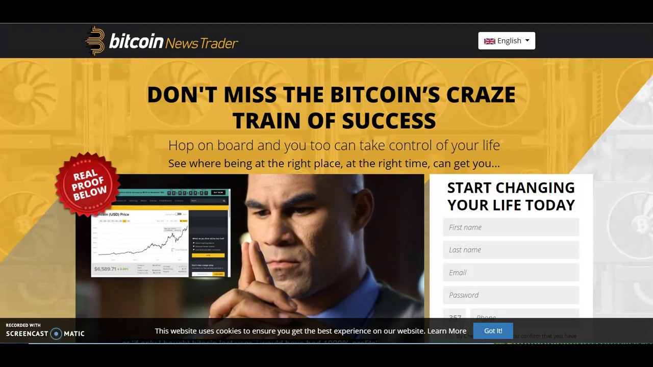 bitcoin news trader