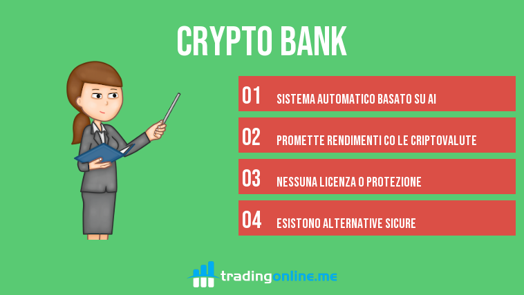 crypto bank truffa