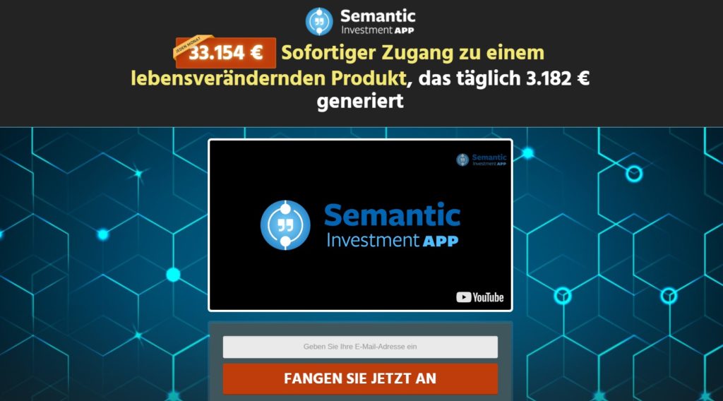 semantic investment app