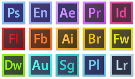 productos creados por Adobe